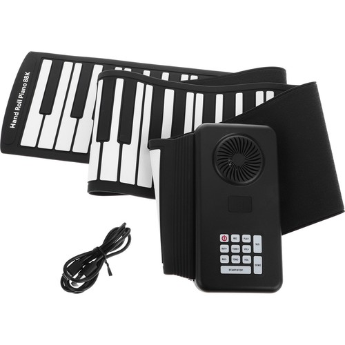 Keyboard roll piano - roll-up,