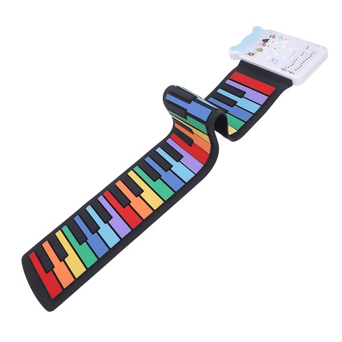 Roll piano keyboard with - keyboard,