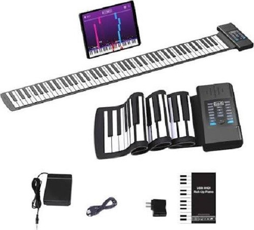 Portable hand roll piano - portable,