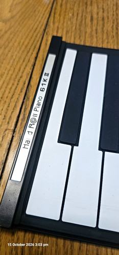 Key roll piano - up,