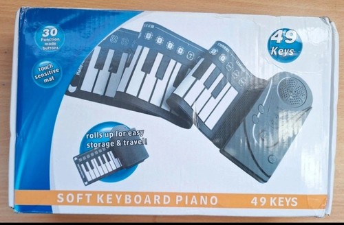 Roll piano keyboard keys - up, 49