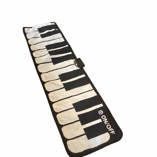 Off roll piano keyboard - on/off, roll-up