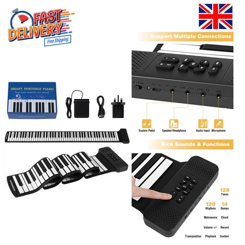 Portable keys roll piano - portable,