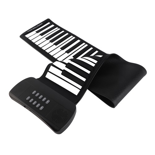 Key roll piano silicone - 61,