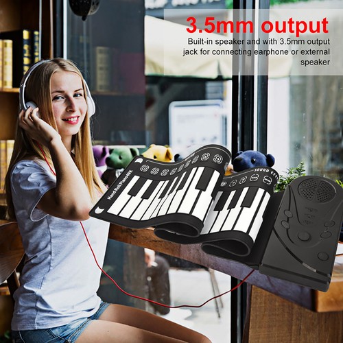 Key roll piano - key, up