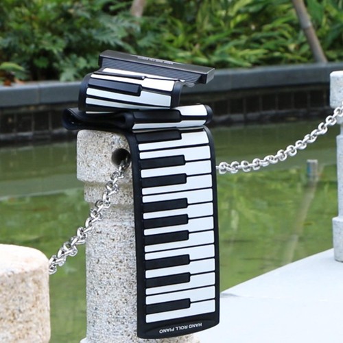 Key roll flexible piano - roll,