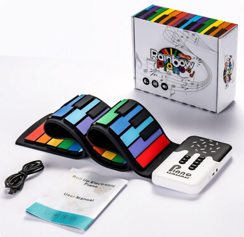Roll multi coloured - roll-up, (multi-coloured